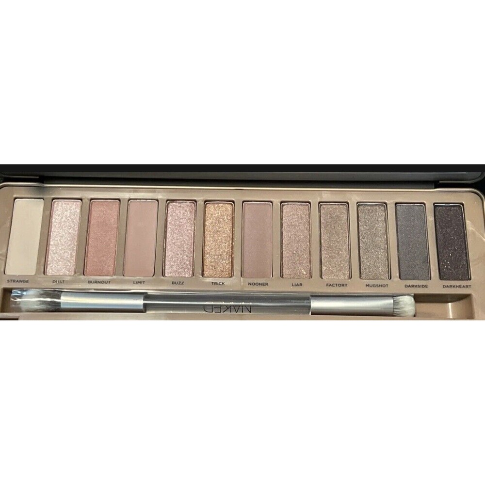 Urban Decay Naked 3 Eyeshadow Palette 12 Shades Pink shimmer matte New - Picture 2 of 3